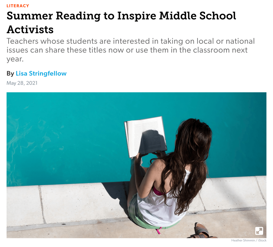 Summer Reading to Inspire Middle School Activists